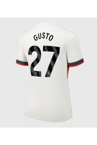 Chelsea Malo Gusto #27 Fotballdrakt Borte Klær Dame 2025-26 Korte ermer